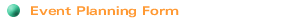 Event Planning Form